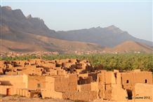 Vista des de la terrasa de l'habitatge de la kasbah